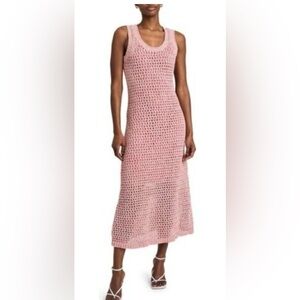 Derek Lam 10 Crosby Eliana Crochet Sweater Dress Tank Size Small NWT $450 Retail